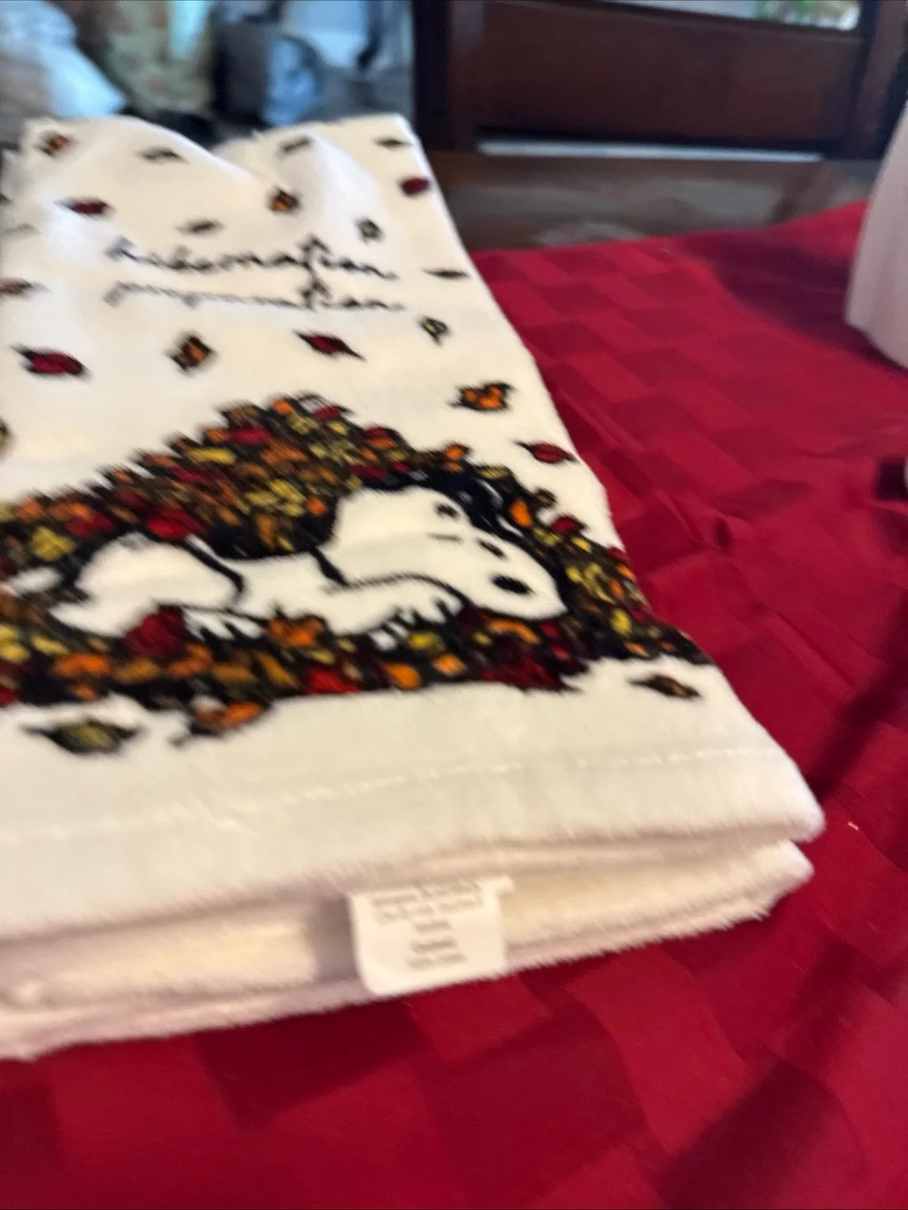 N/A preparation towel peanuts